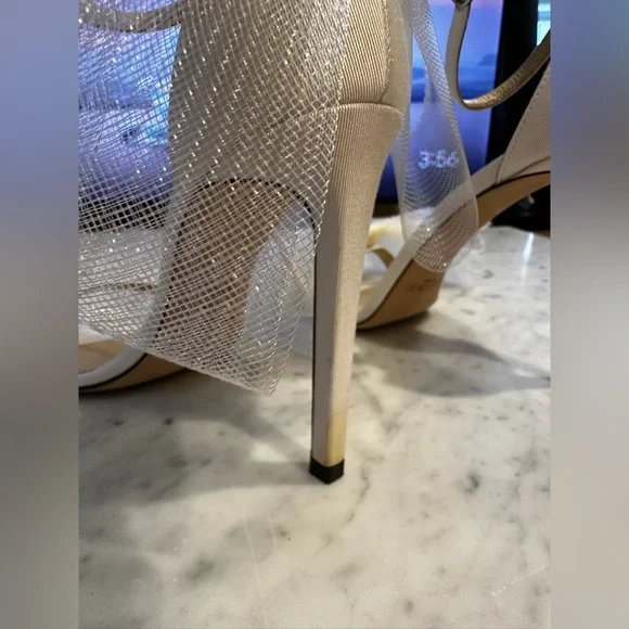 JIMMY CHOO Aveline 1000 Latte 38.5 - Picture 9 of 16